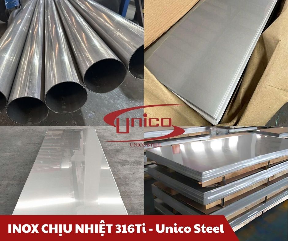 Inox 316Ti: Titan ổn định, chống ăn mòn kép